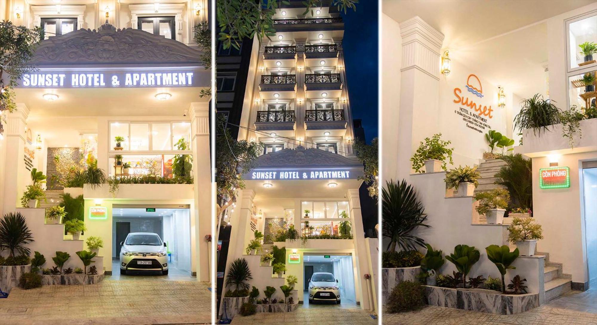 Sunset Hotel & Apartment Вунгтау Экстерьер фото